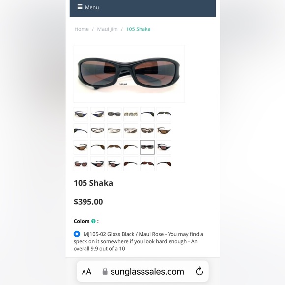 Maui Jim Shaka 105-02 sunglasses - Picture 3 of 16